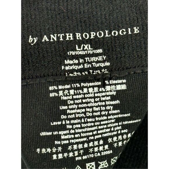 A9— Anthropologie ribbed tank crop top size L/XL - Picture 2 of 5